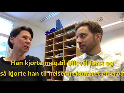 Oona Dunlop i samtale med Herman Egeberg (@medisinstudentsnap)