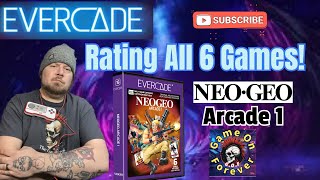 Evercade: NeoGeo Arcade 1 Game Ratings #gaming #videogames #gameplay