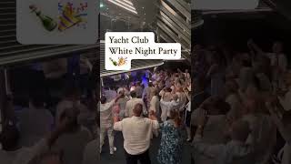 Yacht Club White Night Party! #mscvirtuosa #cruise #yatchclub #party