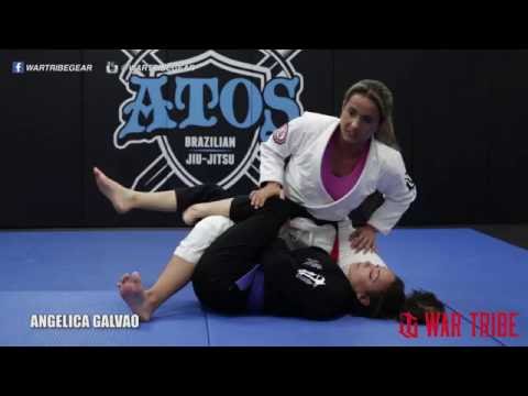 BJJ technique with Angelica Galvao