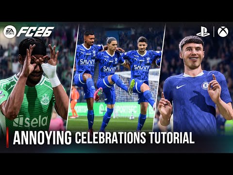 EA Sports FC 26 | All Annoying Celebrations Tutorial