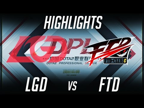 LGD vs FTD DPL 2017 Highlights Dota 2 by Time 2 Dota #dota2