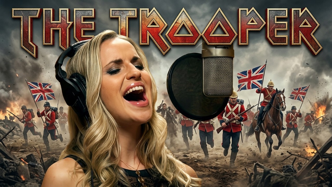 Iron Maiden - The Trooper | Cover - Gabriela Guncikova | Ken Tamplin Vocal Academy