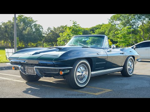 1964 Chevrolet Corvette Stingray Convertible 327ci V8 Walk-around Video