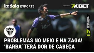 ATLÉTICO: COM DESFALQUES, DOMÍNGUEZ PODE TER TIME 'MEXIDO' PARA ENFRENTAR A CHAPECOENSE
