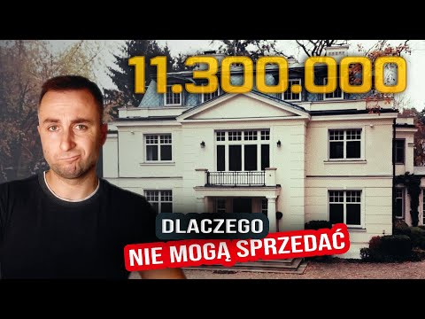 Dlaczego nikt nie chce kupić willi w Konstancinie za ponad 11 mln?