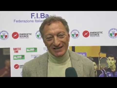 Vice Presidente CONI, Luciano Buonfiglio: "Sono rimasto colpito dal Badminton"