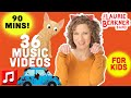 90+ Minutes: “The Cat Came Back” Plus Lots More Laurie Berkner Music Videos For Kids