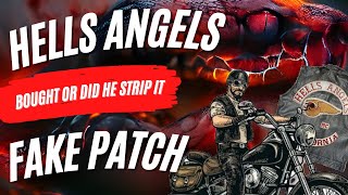 HELLS ANGELS FAKE PATCH | IS HE TELLING THE TRUTH