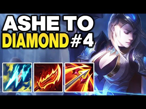 Buffed Ashe is INSANE - Ashe Unranked to Diamond #4 - Ashe ADC Gameplay Guide | League of Legends