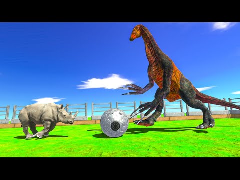 1v1 Soccer | Mammals vs Herbivores - Animal Revolt Battle Simulator