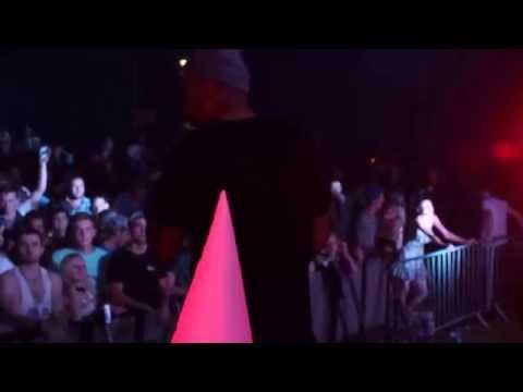 Andy C and Dynamite MC at Beautiful Days Little Big Top