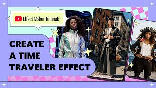 How to Create a Time Traveler Effect in Effect Maker with @varunraikar
