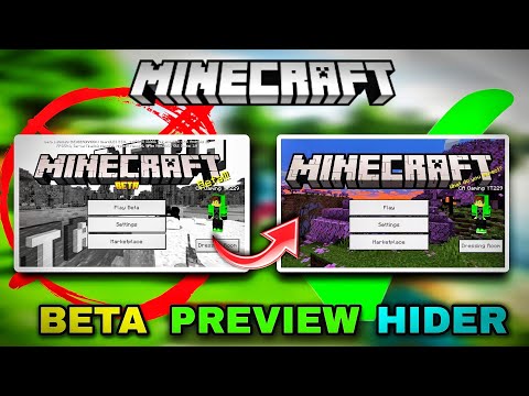 How to remove Beta in Minecraft Pocket edition | Minecraft beta preview Haider Addon