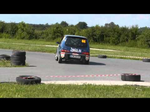 VI Runda Crusar Cup 2012 - Tomek Domaszewski - Fiat Seicento Gr.N