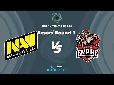Natus Vincere vs Team Empire Game 1 - Reshuffle Madness: Losers' Round 1 w/ Capitalist & GoDz