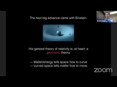 Strings 2020 Public Talk: The Hidden Geometry of Space-Time by Professor Shamit Kachru (Stanford)