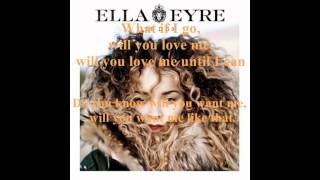 Ella Eyre - If I Go (Lyric)