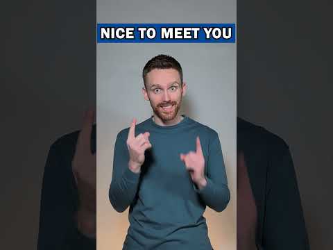 Greetings in British Sign Language (BSL) 👋