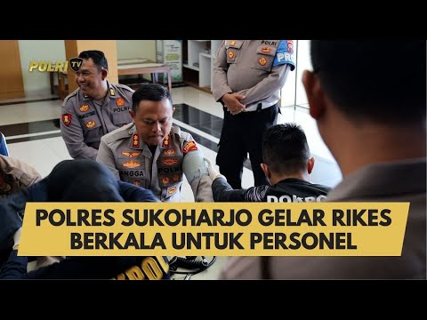 POLRES SUKOHARJO GELAR RIKES BERKALA UNTUK PERSONEL