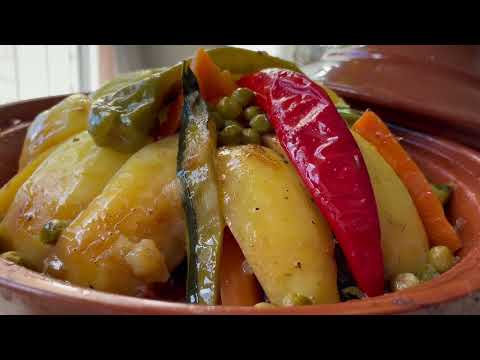 POMME DE TERRE VIANDE ET LÉGUMES. Recette facile