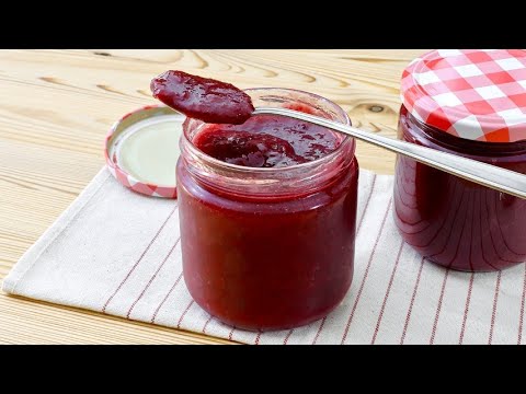 CHERRY JAM: the summer preserve to make with only 3 ingredients!