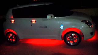 Swift Car Modified With Lights By Punjabi Boys From kapurthala
