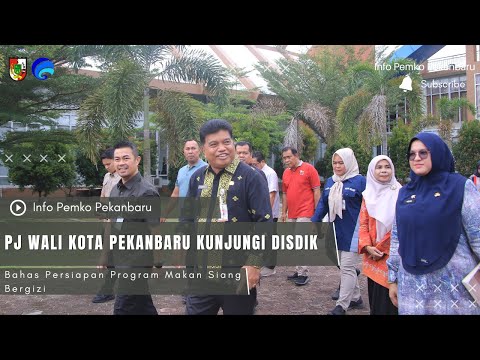 Pj Wali Kota Pekanbaru Kunjungi Disdik Bahas Persiapan Program Makan Siang Bergizi Gratis