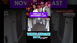 Sean ‘Diddy’ Combs SHOCKING VIDEO punching & kicking girlfriend Cassie in hotel hallway