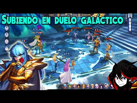 JUGANDO EL DUELO GALÁCTICO Y ME ENFRENTO A AFRODITA 😭✨ Saint Seiya Awakening #2