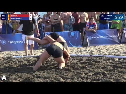 BRONZE Women's BW - +70 kg: A. IRIMIA (ROU) v. D. VLASCEANU (ROU)
