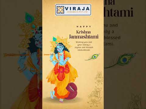 ✨HAPPY KRISHNA JANMASHTAMI✨@VIRAJACERAMICS contact:9494031679