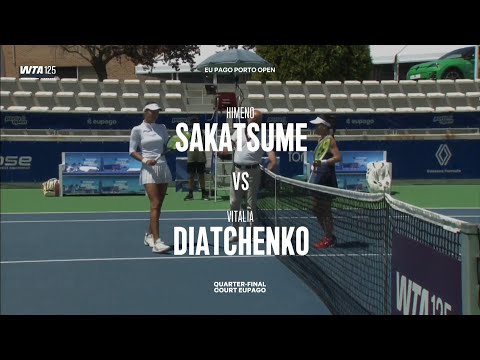 Himeno Sakatsume (JPN) vs Vitalia Diatchenko  -  Game, Set and Match Point