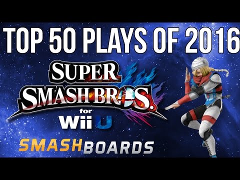 Top 50 Smash4 Plays of 2016 - Super Smash Bros Wii U (SSB4)