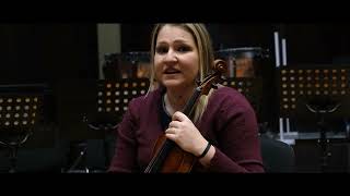 Симфониета Видин - Видеоурок по цигулка - четвърта част
