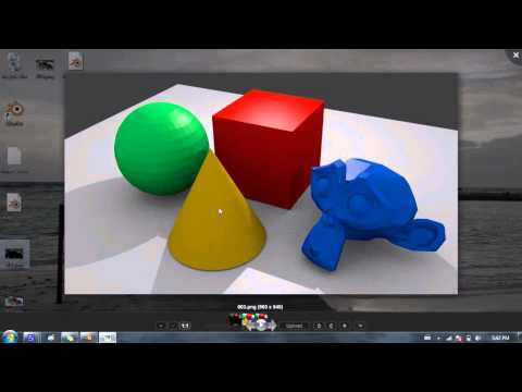 Blender 2.6 Tutorial 16 - Lighting & Rendering