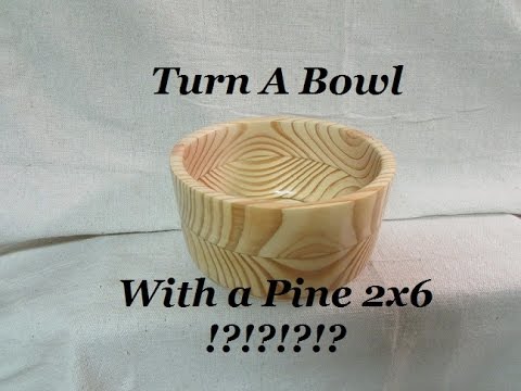 Turn Your First Bowl, Tips to Bowl Turning With Out Takes