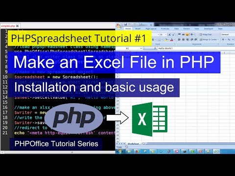 How To Install PhpSpreadsheet - Spreadsheet Coding phpspreadsheet download file