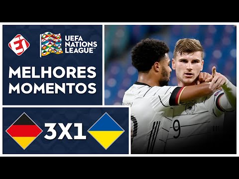 Gols e lances de Alemanha x Ucrânia