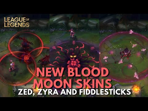 New Blood Moon Skins | League of Legends
