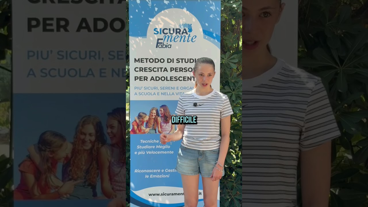 Testimonianza di Sofia - SicuraMente Campus Estivo