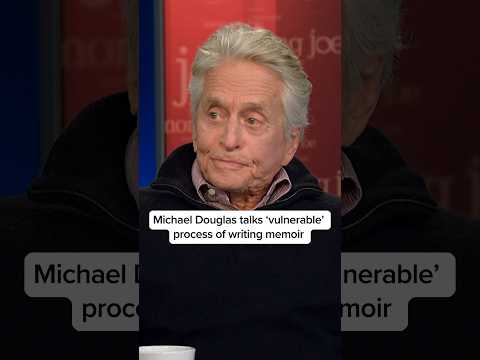 Michael Douglas talks ‘vulnerable’ process of writing memoir