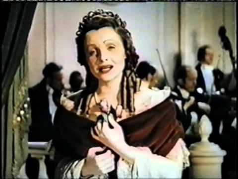 Elfie Mayerhofer : War nur ein Lächeln (Filmszene aus "Das kleine Hofkonzert" 1944)