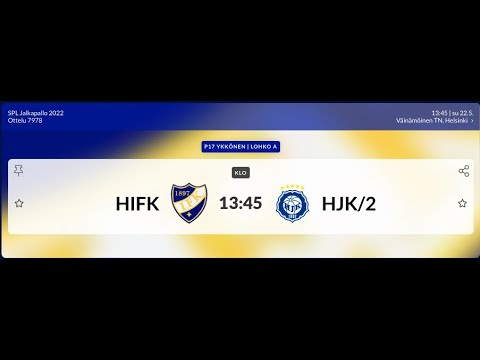 HIFK - HJK/2