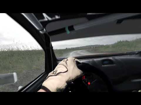 DiRT Rally | Mixed Reality VR | Real Rally Driver | Fiesta WRC WALES