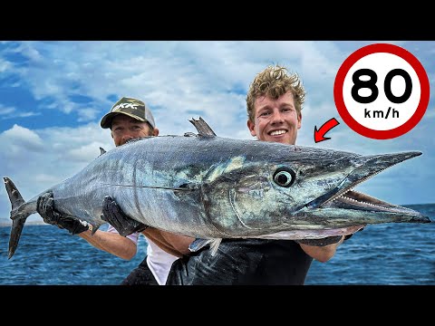 IK VANG DE OP EEN NA SNELSTE VIS VAN DE OCEAAN!!