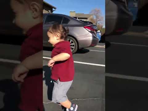 Danyal’s First long walk