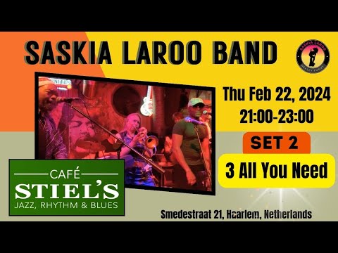Saskia Laroo Band Live @ Stiels, Haarlem - set 2 song 3 All You Need