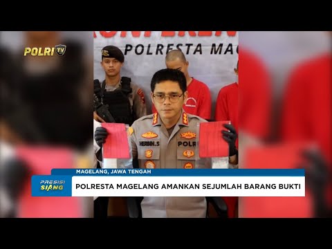 POLRESTA MAGELANG UNGKAP KASUS PEREDARAN NARKOBA