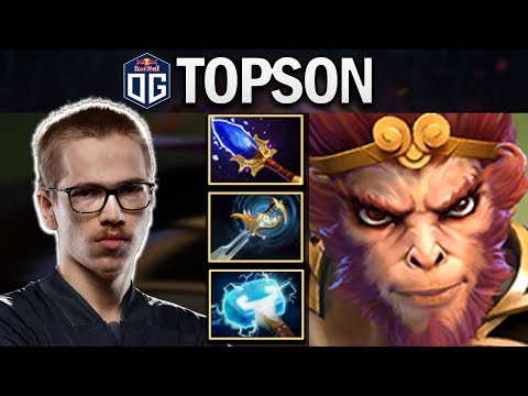 OG.TOPSON MONKEY KING - 22 MINS GG - DOTA 2 7.23E GAMEPLAY